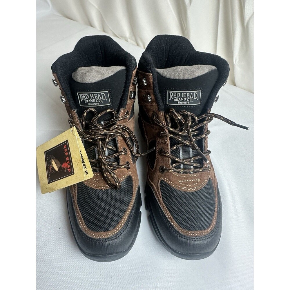 NEW Red Head Hiking Boots Everest III Women's Size 9.5 Brown Black Leather